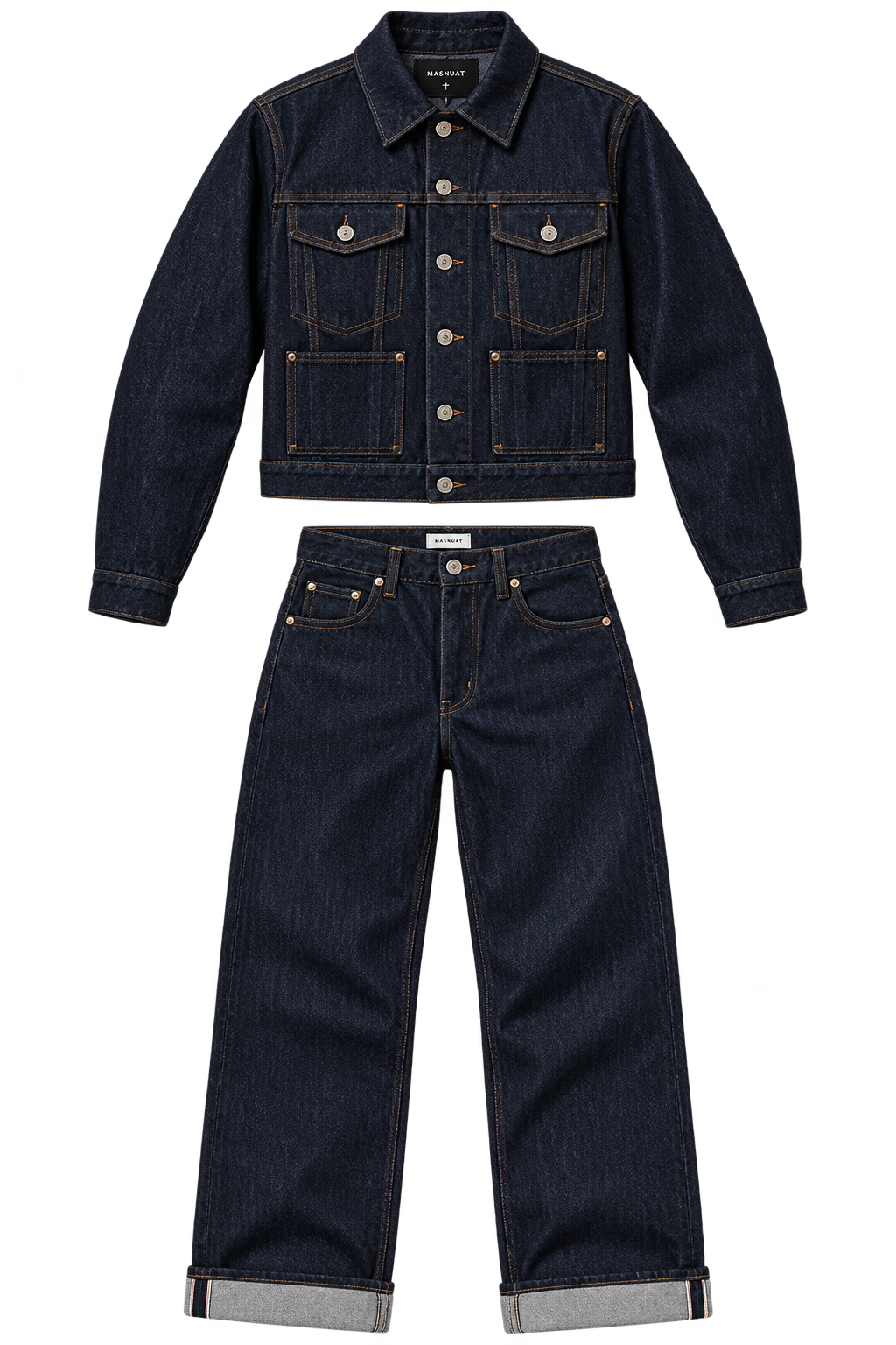 Men Selvage Denim Set