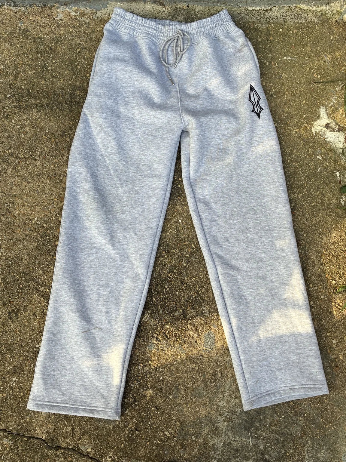 MASNUAT grey spearhead sweatpants